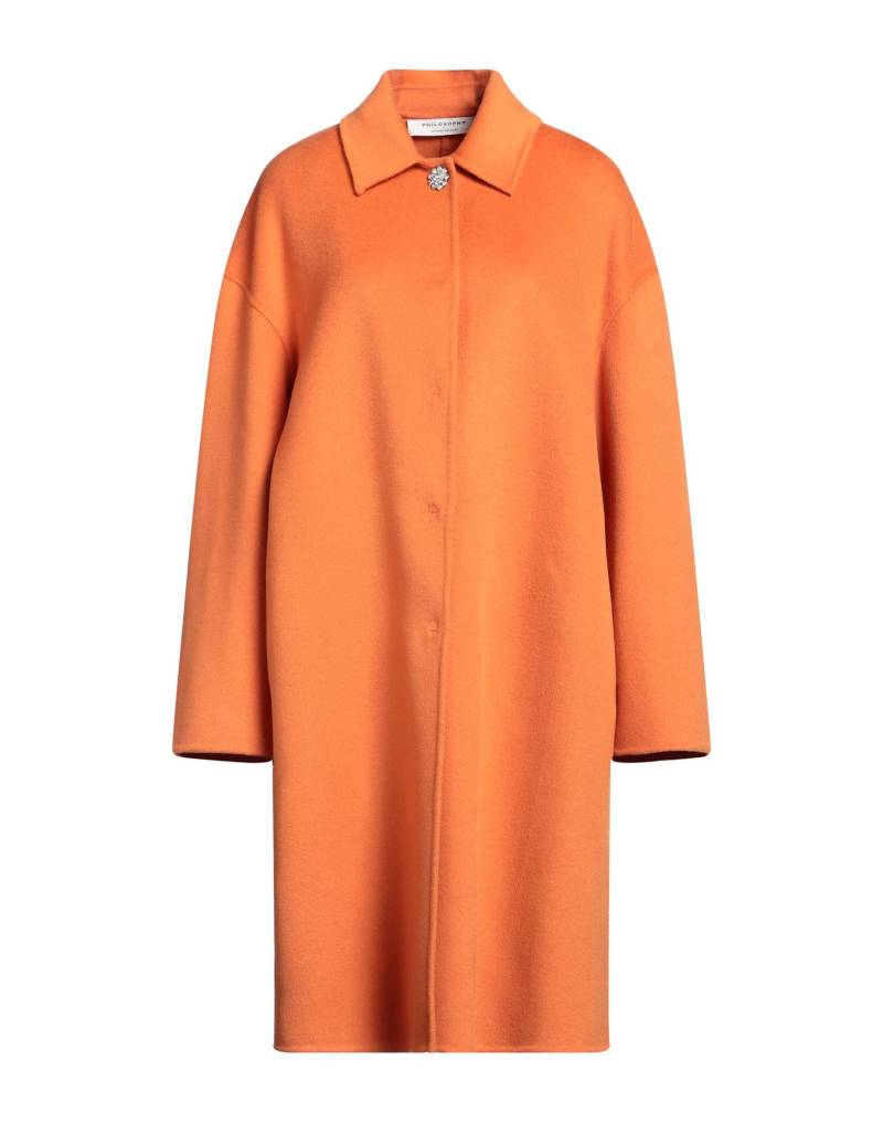 PHILOSOPHY di LORENZO SERAFINI Mantel Damen Orange von PHILOSOPHY di LORENZO SERAFINI