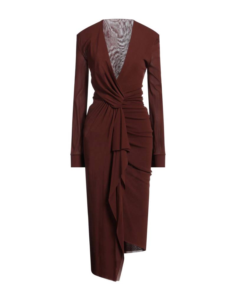 PHILOSOPHY di LORENZO SERAFINI Maxi-kleid Damen Braun von PHILOSOPHY di LORENZO SERAFINI