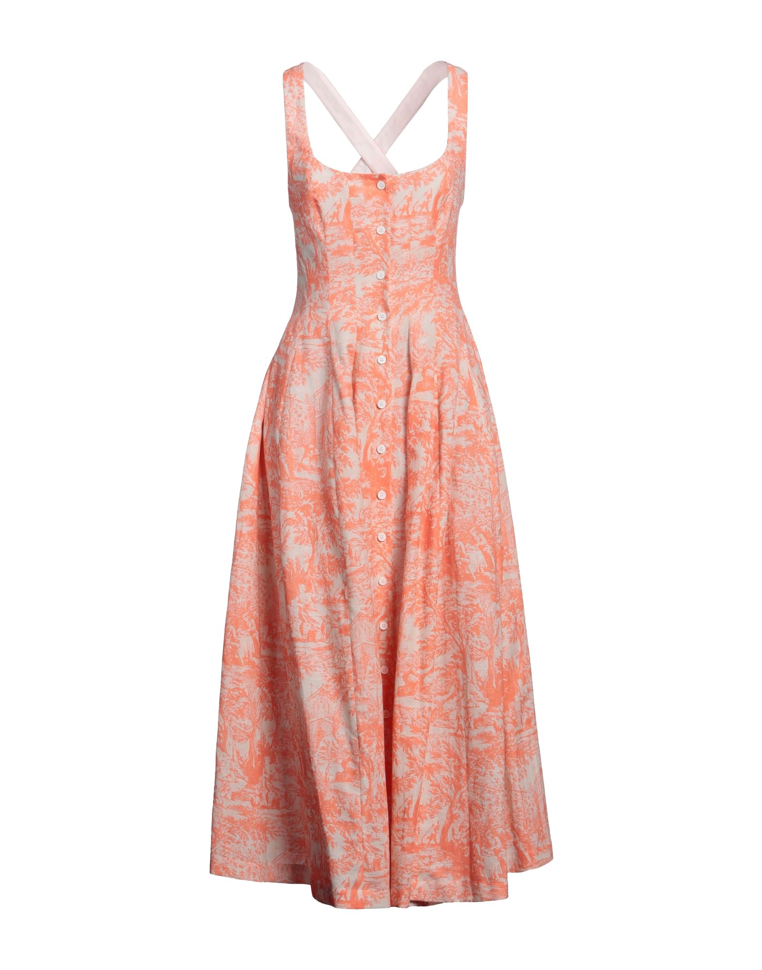 PHILOSOPHY di LORENZO SERAFINI Maxi-kleid Damen Orange PHILOSOPHY di LORENZO SERAFINI Maxi-kleid Damen Orange von PHILOSOPHY di LORENZO SERAFINI