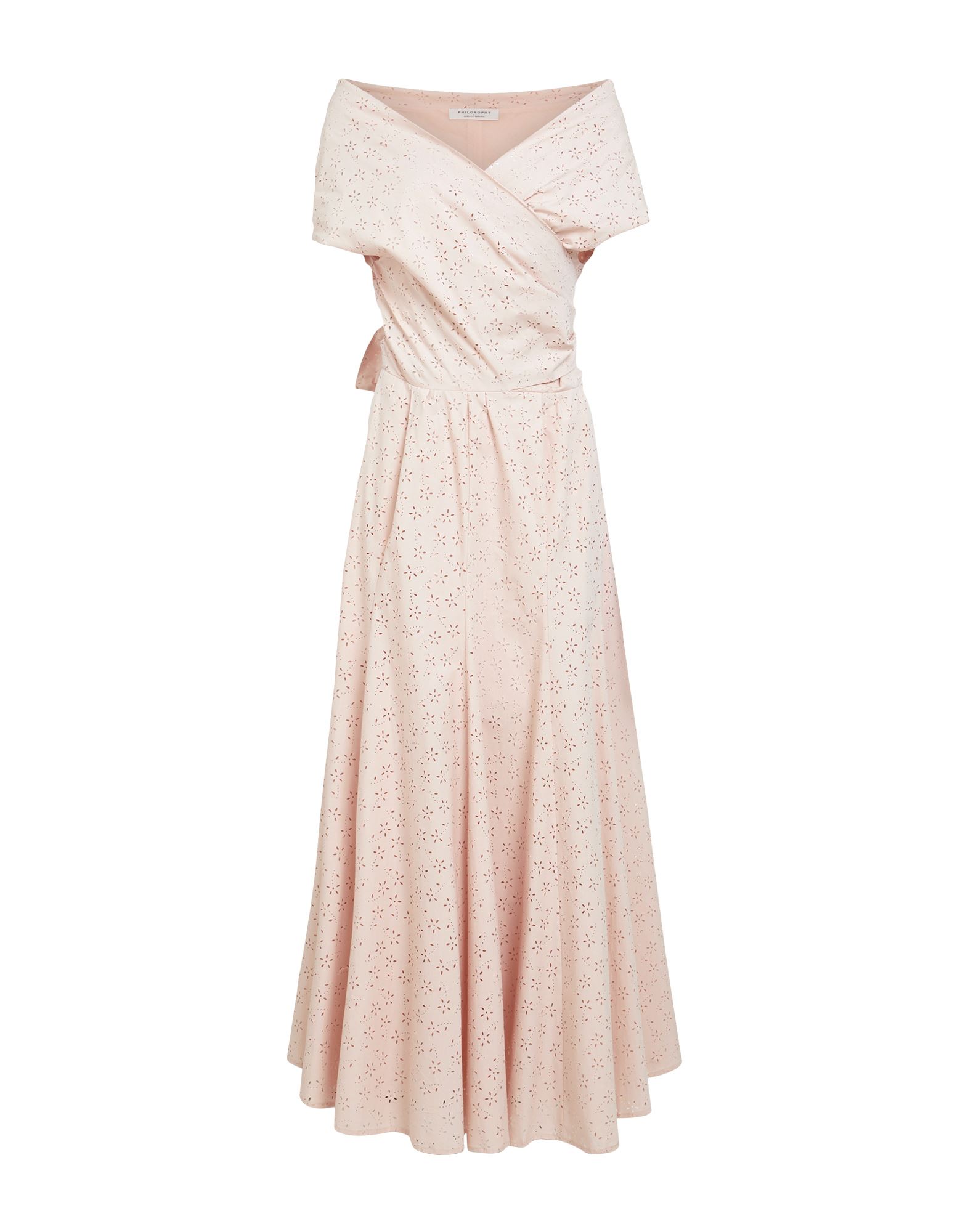 PHILOSOPHY di LORENZO SERAFINI Maxi-kleid Damen Rosa von PHILOSOPHY di LORENZO SERAFINI