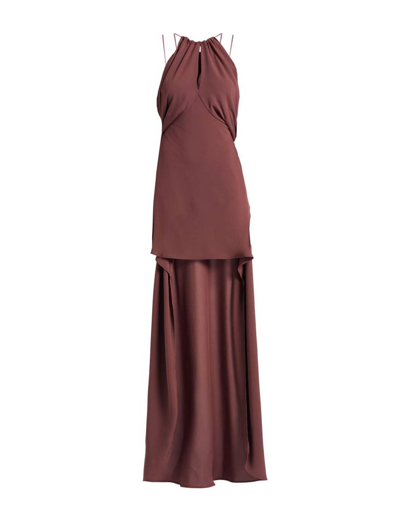 PHILOSOPHY di LORENZO SERAFINI Maxi-kleid Damen Schokobraun von PHILOSOPHY di LORENZO SERAFINI