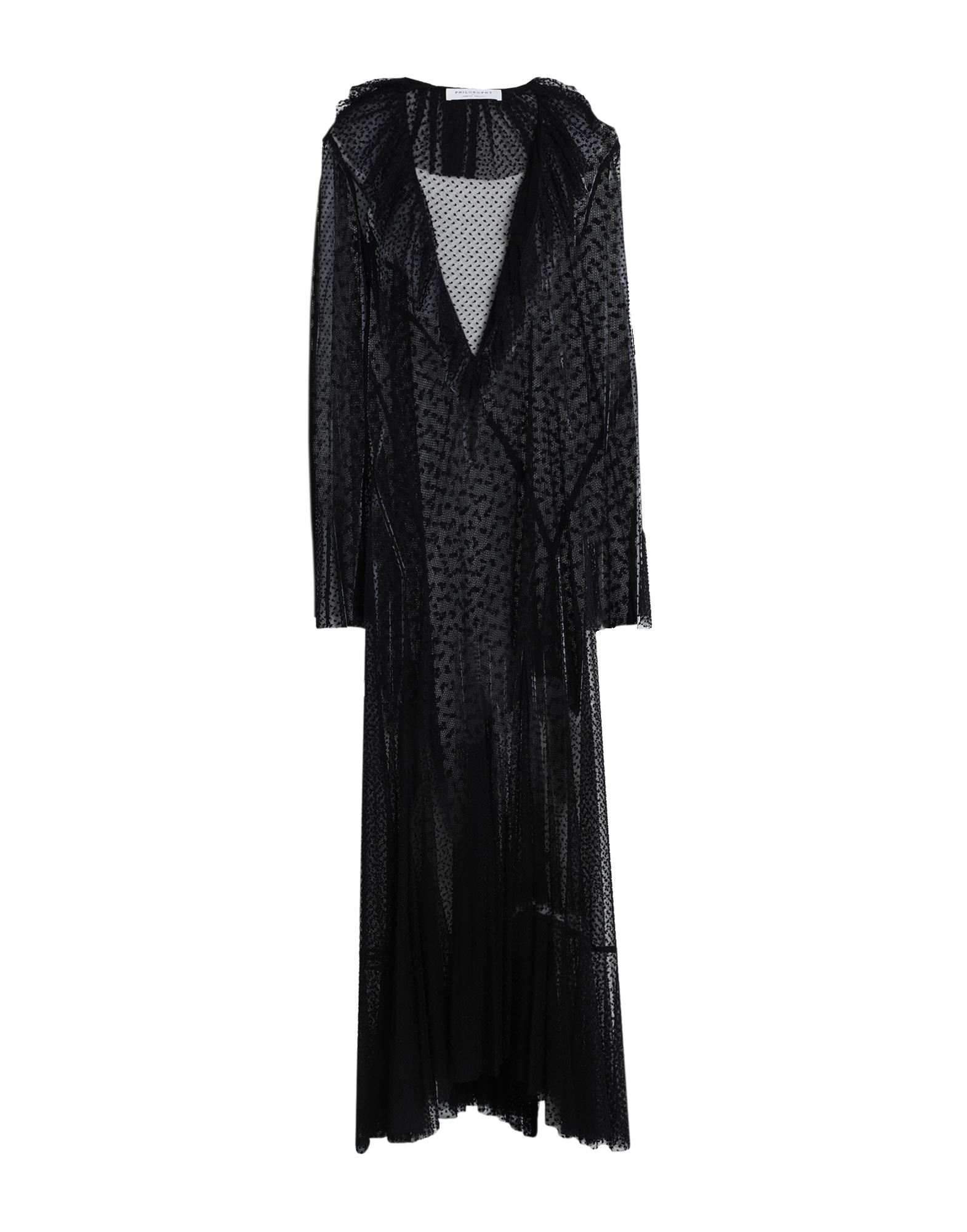 PHILOSOPHY di LORENZO SERAFINI Maxi-kleid Damen Schwarz von PHILOSOPHY di LORENZO SERAFINI