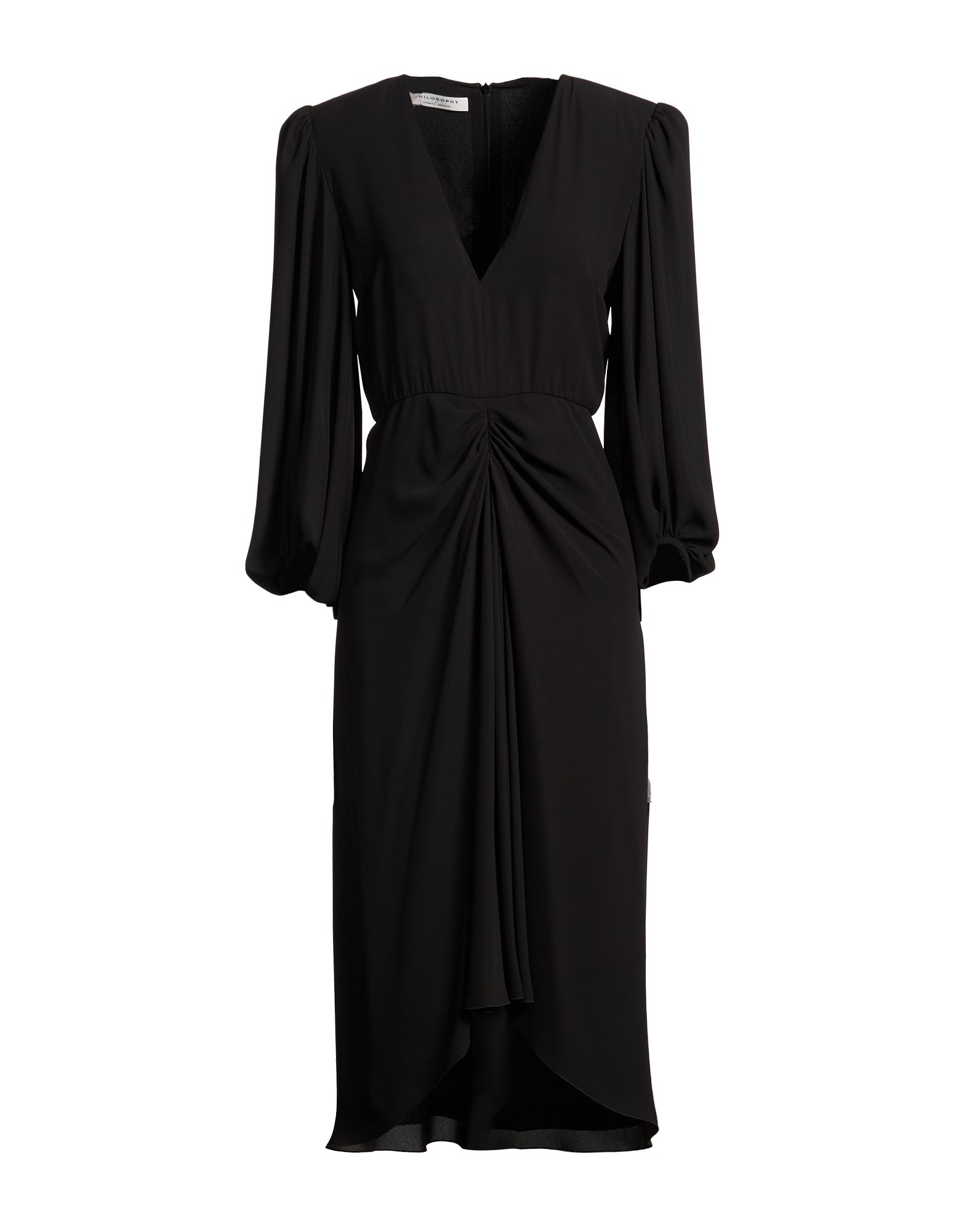 PHILOSOPHY di LORENZO SERAFINI Maxi-kleid Damen Schwarz von PHILOSOPHY di LORENZO SERAFINI