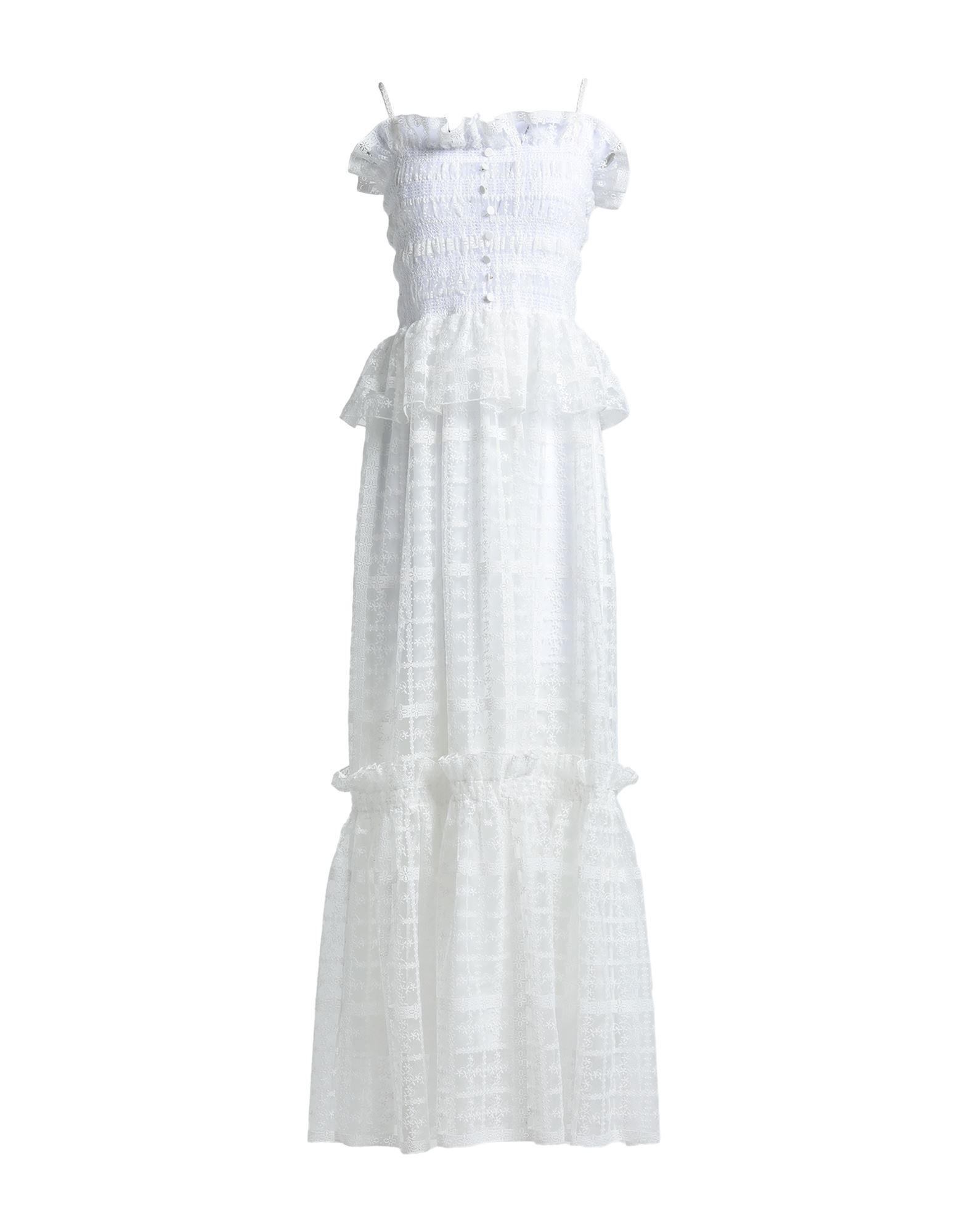 PHILOSOPHY di LORENZO SERAFINI Maxi-kleid Damen Weiß PHILOSOPHY di LORENZO SERAFINI Maxi-kleid Damen Weiß von PHILOSOPHY di LORENZO SERAFINI