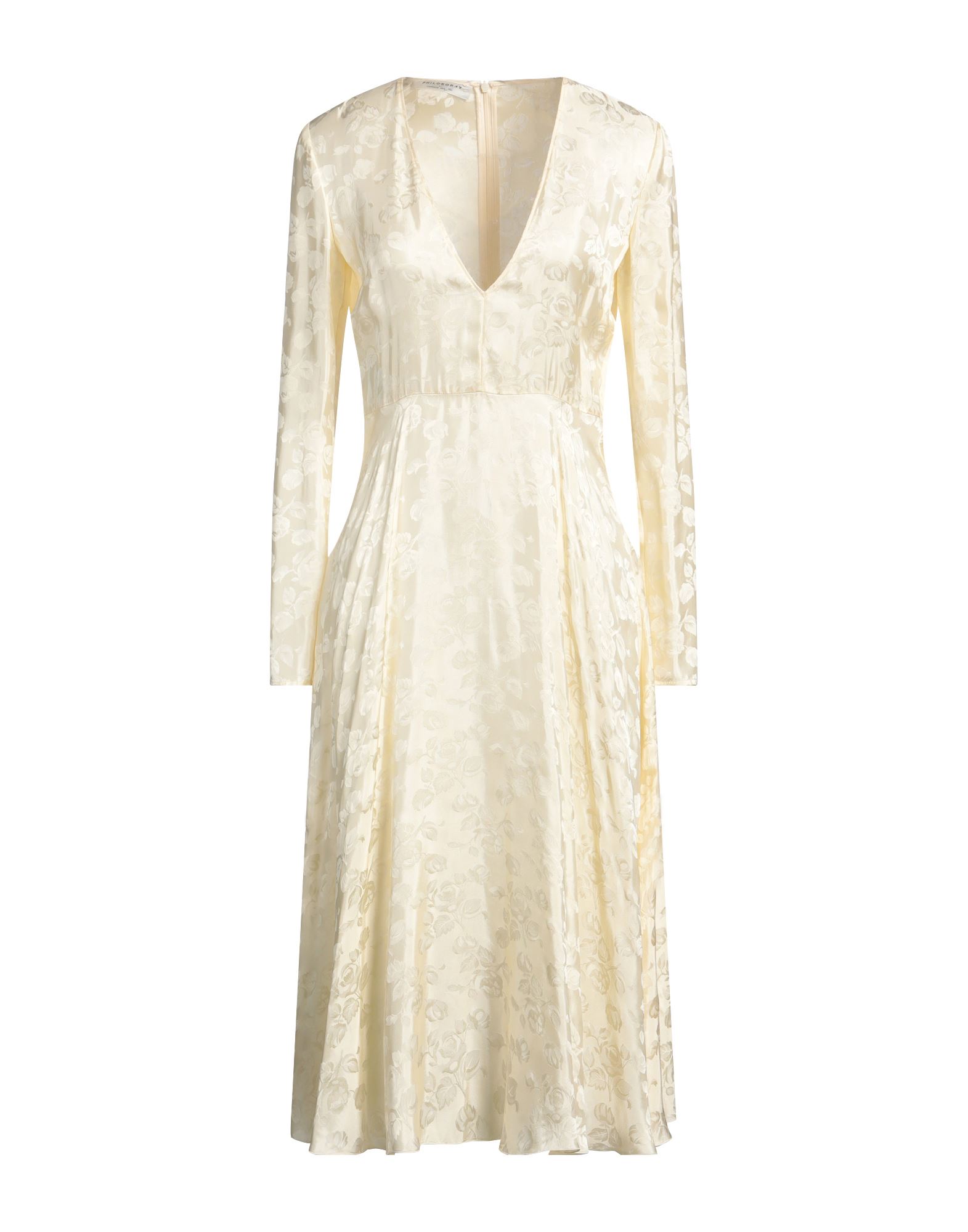 PHILOSOPHY di LORENZO SERAFINI Midi-kleid Damen Elfenbein PHILOSOPHY di LORENZO SERAFINI Midi-kleid Damen Elfenbein von PHILOSOPHY di LORENZO SERAFINI