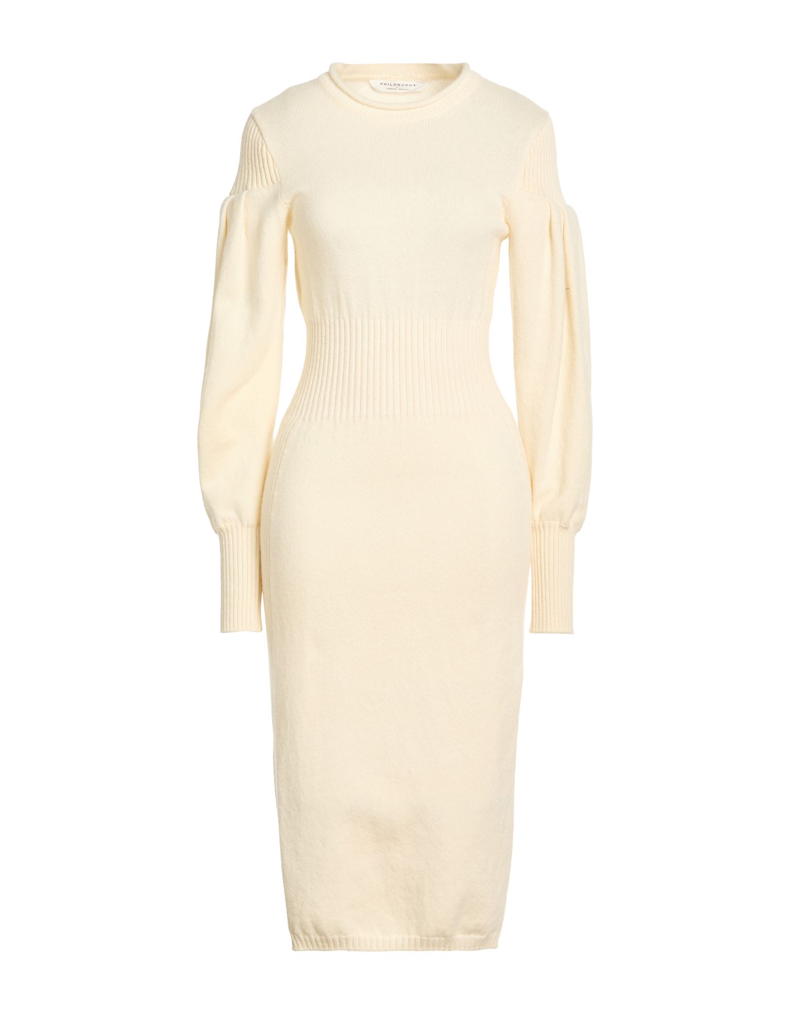 PHILOSOPHY di LORENZO SERAFINI Midi-kleid Damen Elfenbein von PHILOSOPHY di LORENZO SERAFINI