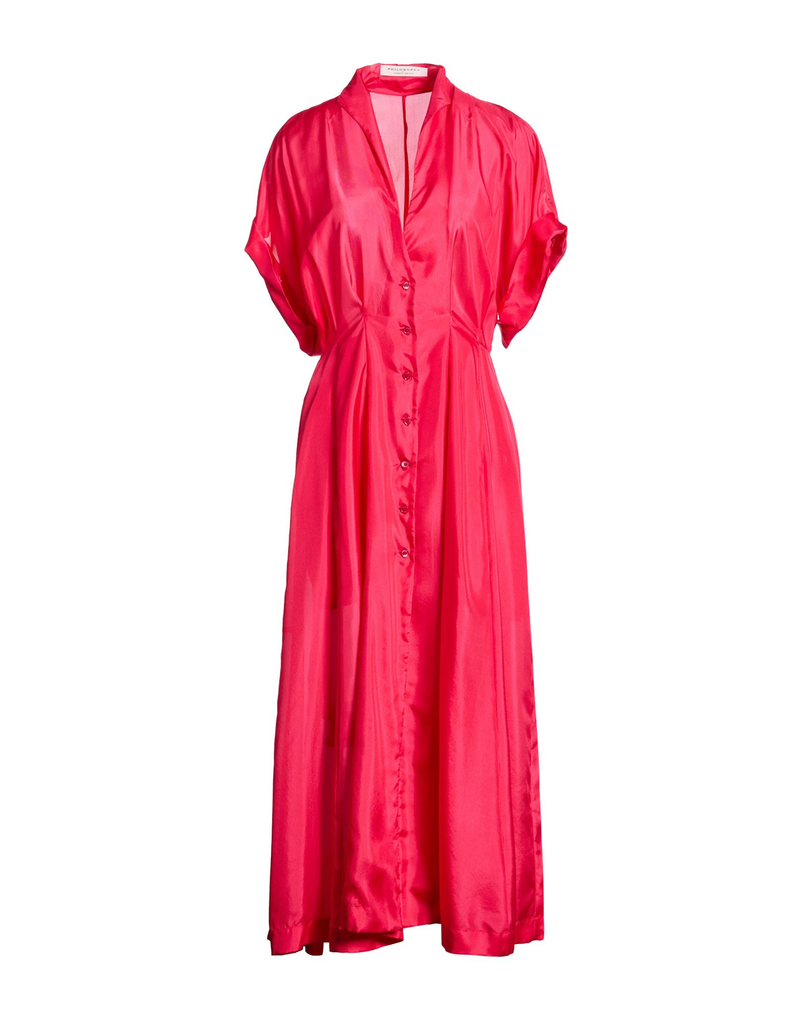 PHILOSOPHY di LORENZO SERAFINI Midi-kleid Damen Fuchsia von PHILOSOPHY di LORENZO SERAFINI