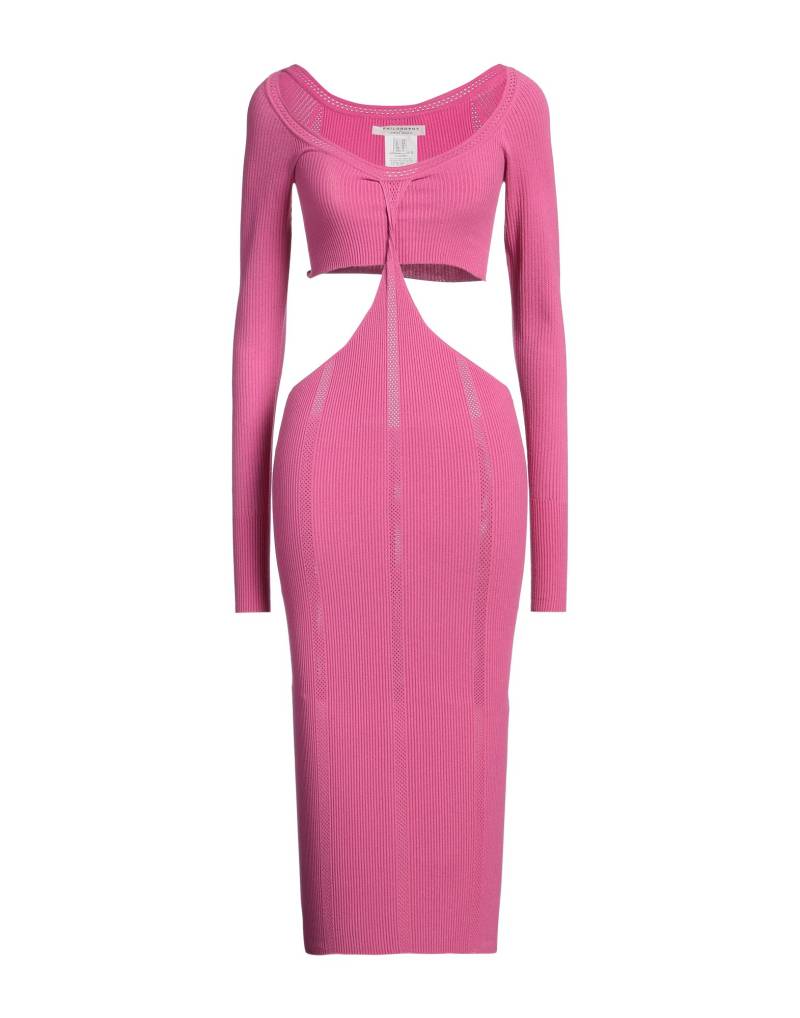 PHILOSOPHY di LORENZO SERAFINI Midi-kleid Damen Rosa von PHILOSOPHY di LORENZO SERAFINI