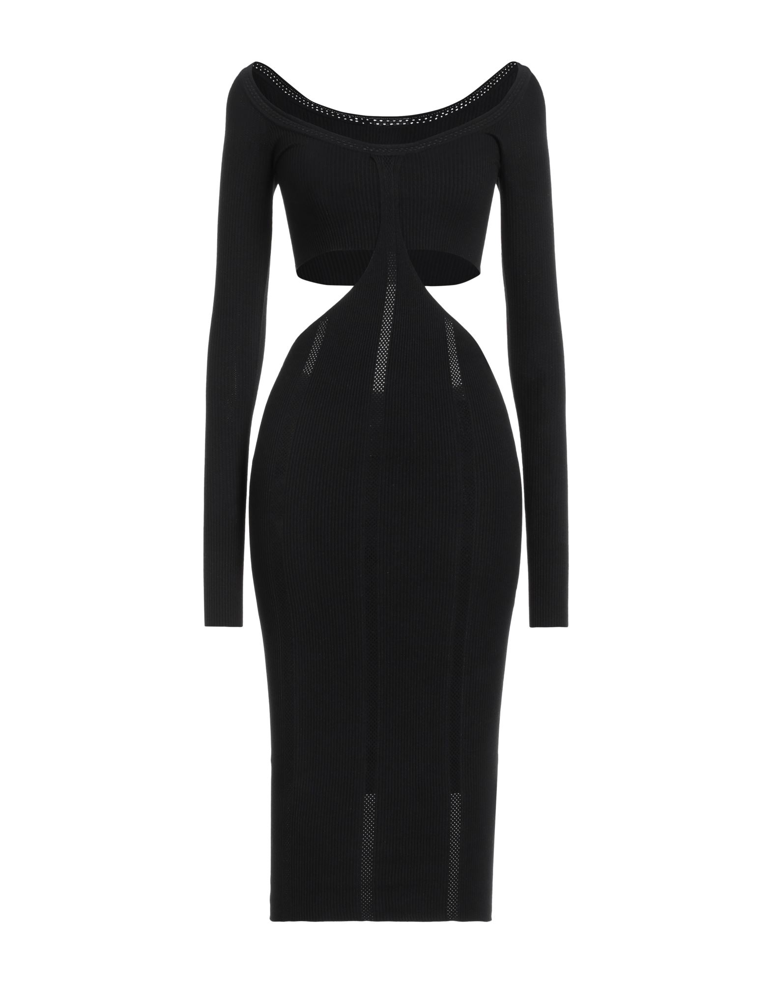 PHILOSOPHY di LORENZO SERAFINI Midi-kleid Damen Schwarz von PHILOSOPHY di LORENZO SERAFINI