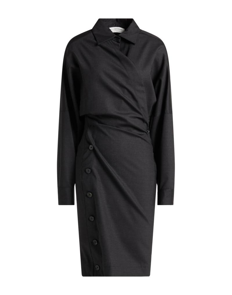 PHILOSOPHY di LORENZO SERAFINI Midi-kleid Damen Schwarz von PHILOSOPHY di LORENZO SERAFINI