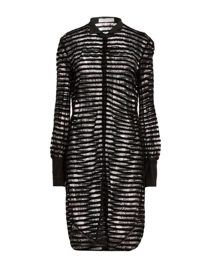 PHILOSOPHY di LORENZO SERAFINI Midi-kleid Damen Schwarz von PHILOSOPHY di LORENZO SERAFINI