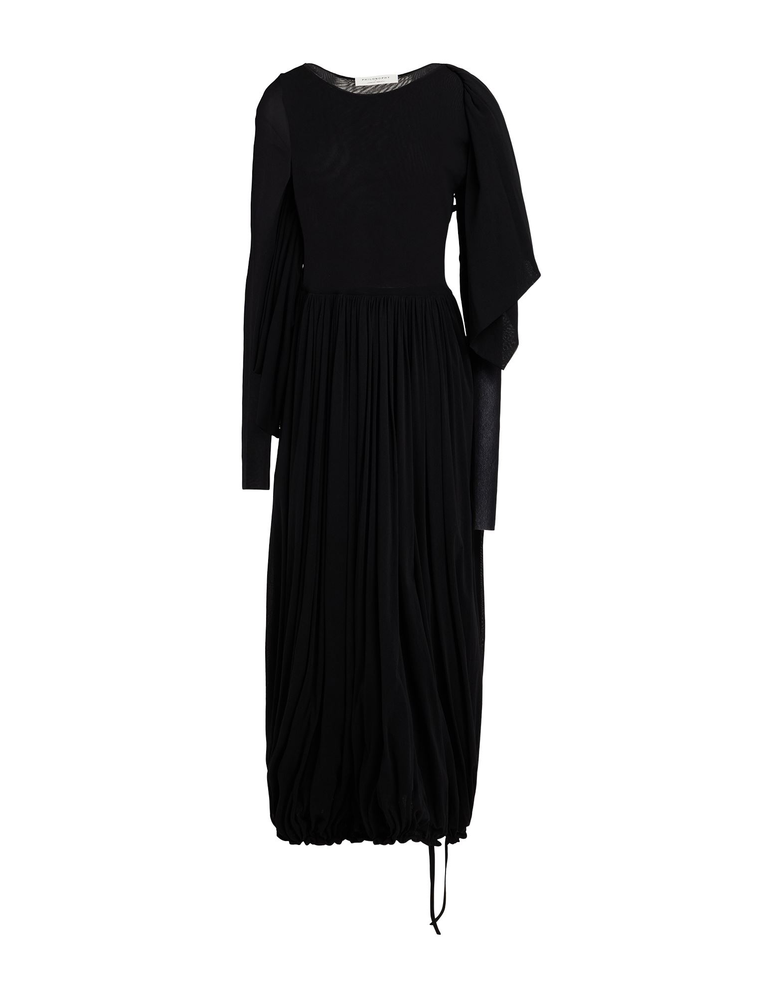 PHILOSOPHY di LORENZO SERAFINI Midi-kleid Damen Schwarz von PHILOSOPHY di LORENZO SERAFINI