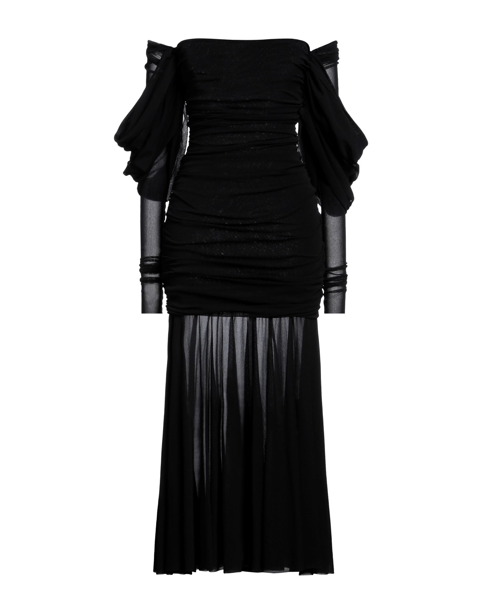 PHILOSOPHY di LORENZO SERAFINI Midi-kleid Damen Schwarz von PHILOSOPHY di LORENZO SERAFINI