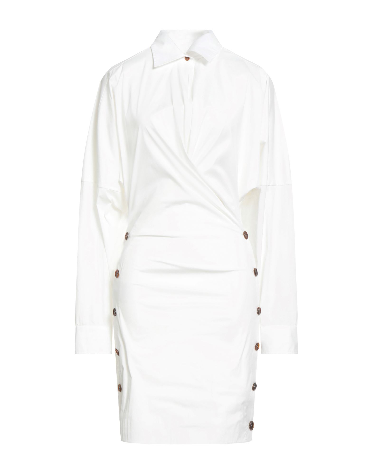 PHILOSOPHY di LORENZO SERAFINI Midi-kleid Damen Weiß PHILOSOPHY di LORENZO SERAFINI Midi-kleid Damen Weiß von PHILOSOPHY di LORENZO SERAFINI