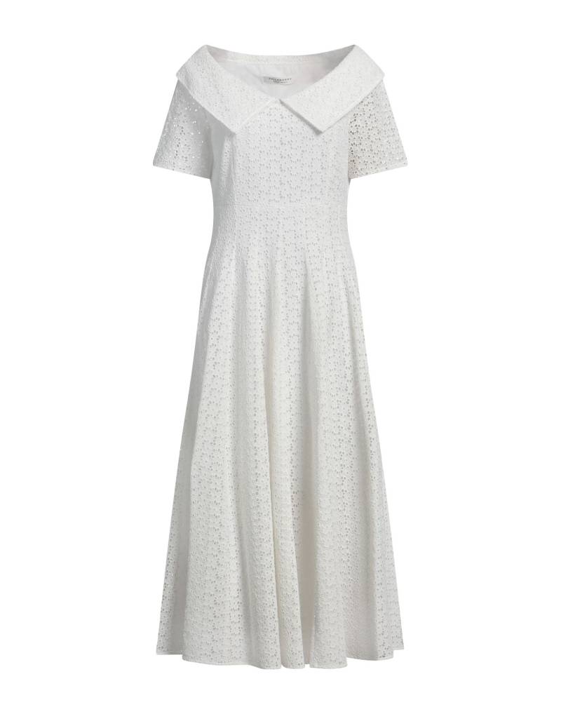 PHILOSOPHY di LORENZO SERAFINI Midi-kleid Damen Weiß von PHILOSOPHY di LORENZO SERAFINI