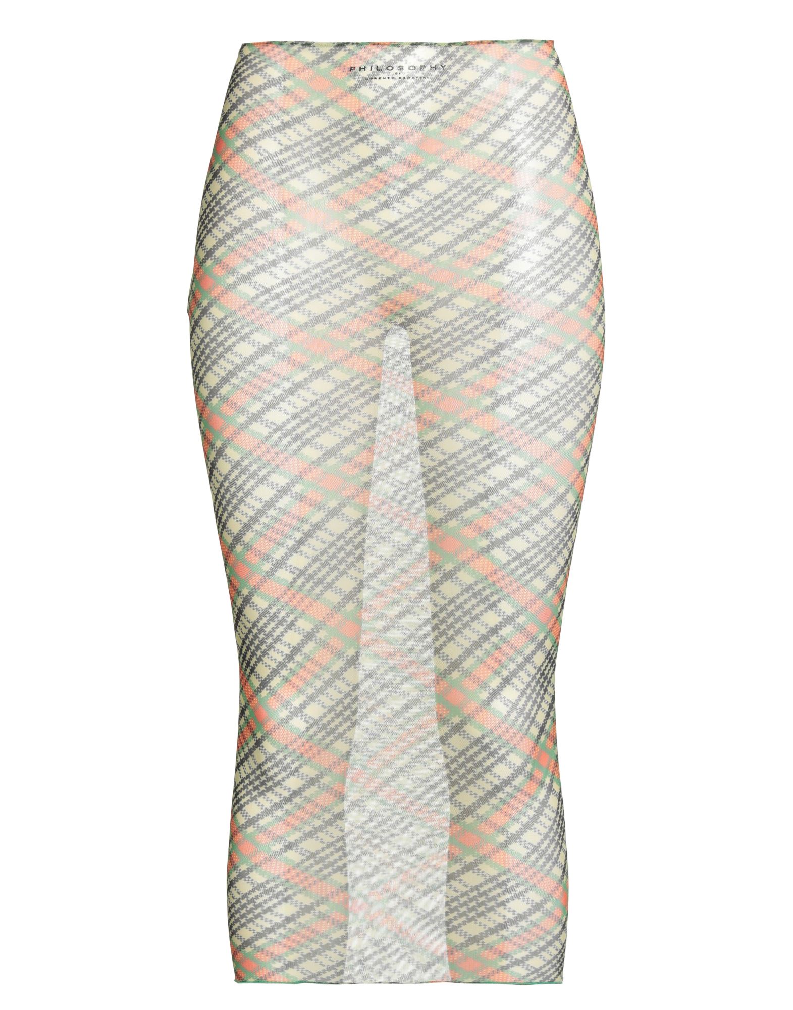 PHILOSOPHY di LORENZO SERAFINI Midi-rock Damen Grün PHILOSOPHY di LORENZO SERAFINI Midi-rock Damen Grün von PHILOSOPHY di LORENZO SERAFINI