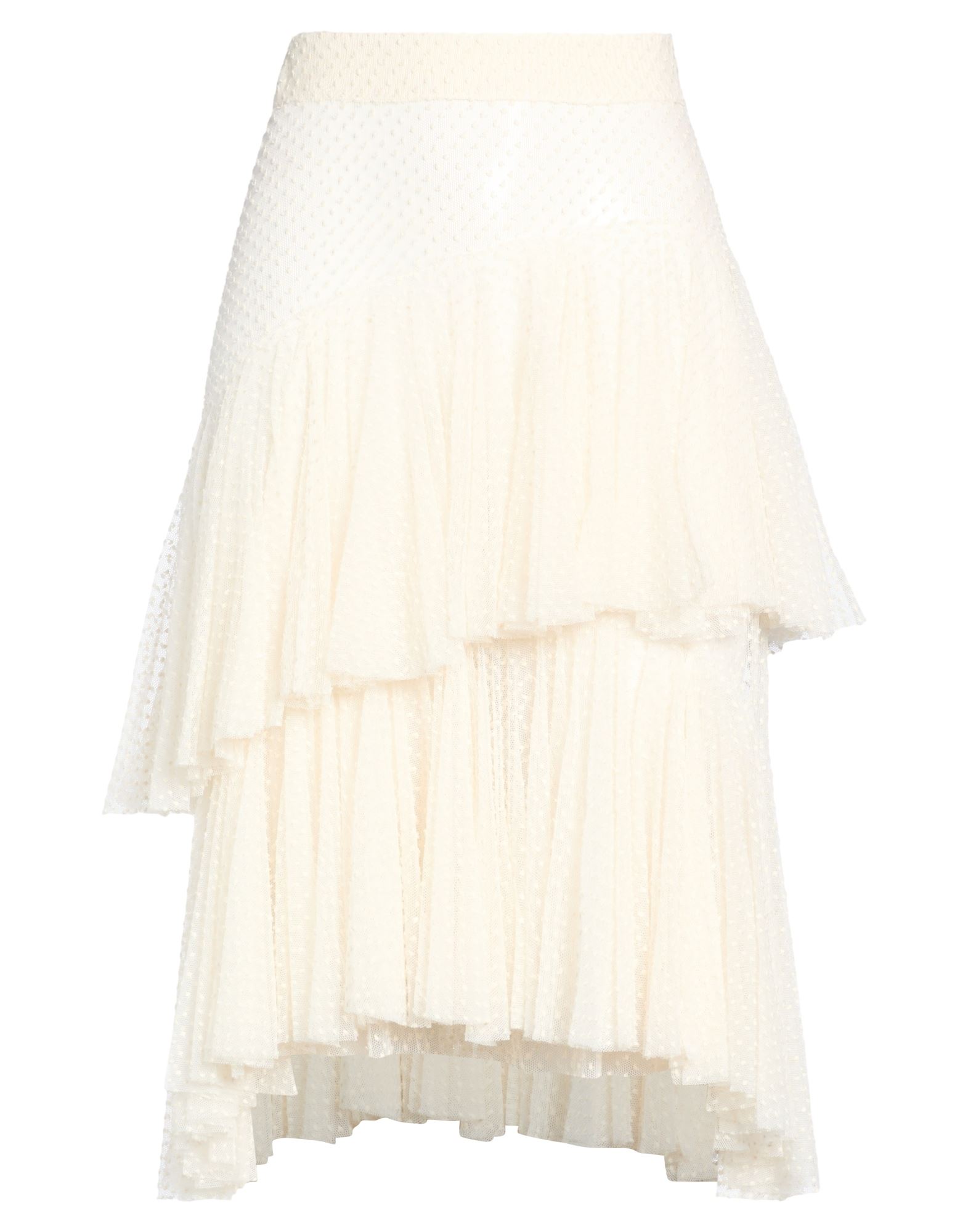 PHILOSOPHY di LORENZO SERAFINI Midi-rock Damen Off white von PHILOSOPHY di LORENZO SERAFINI