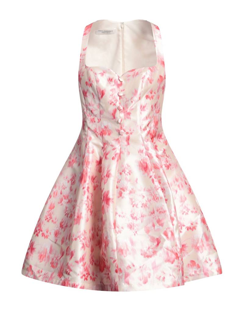 PHILOSOPHY di LORENZO SERAFINI Mini-kleid Damen Beige von PHILOSOPHY di LORENZO SERAFINI