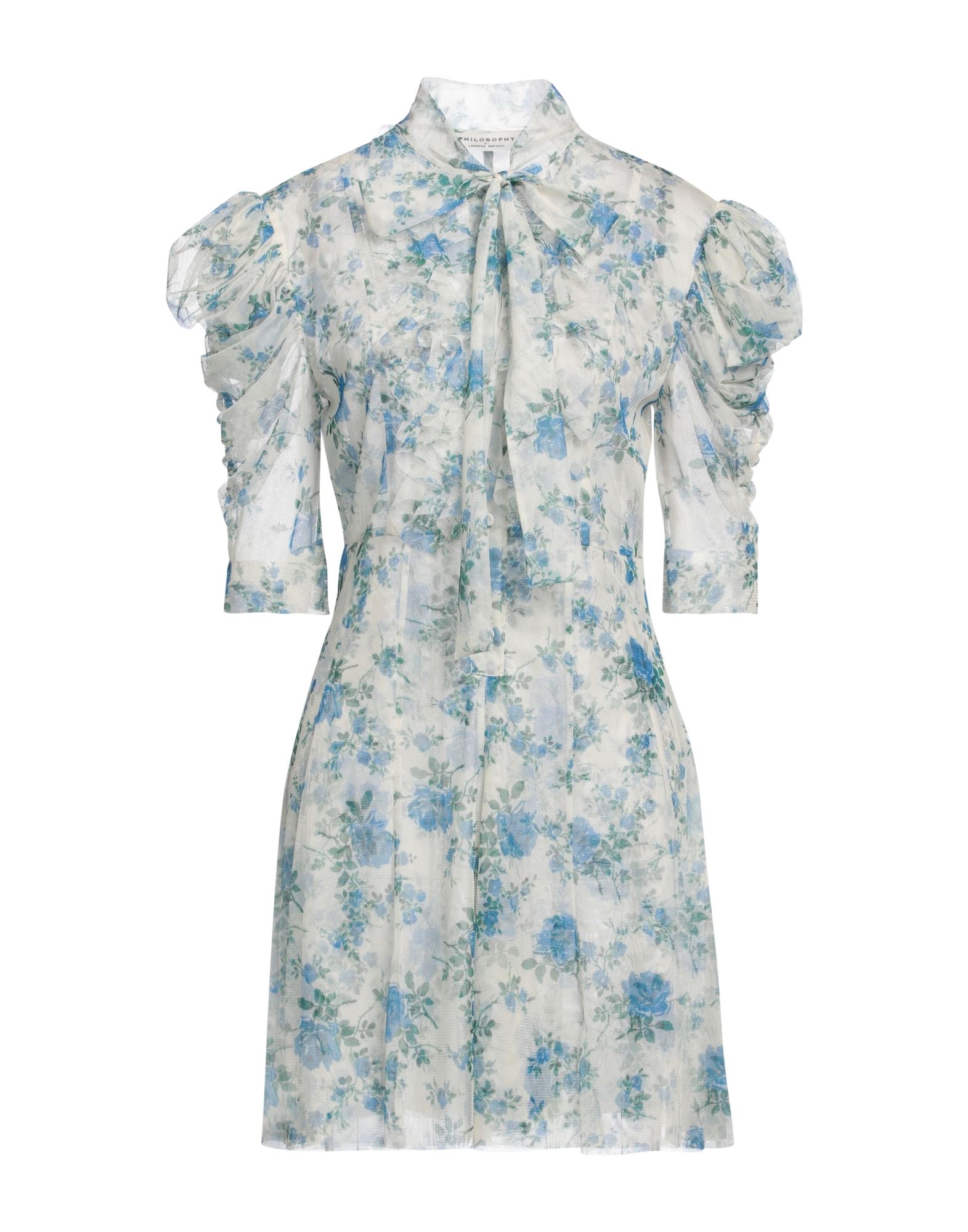 PHILOSOPHY di LORENZO SERAFINI Mini-kleid Damen Blau von PHILOSOPHY di LORENZO SERAFINI