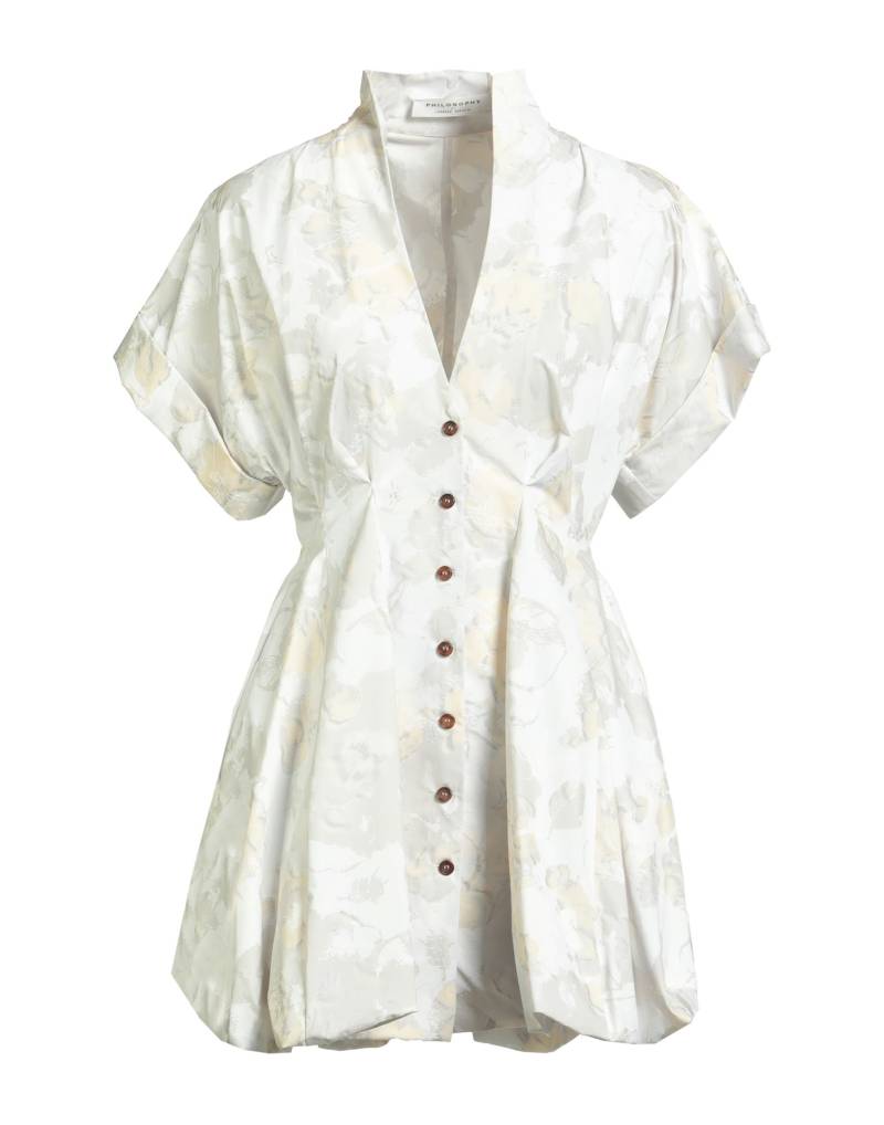 PHILOSOPHY di LORENZO SERAFINI Mini-kleid Damen Elfenbein von PHILOSOPHY di LORENZO SERAFINI