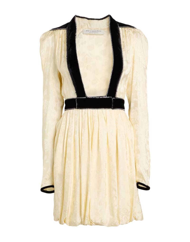 PHILOSOPHY di LORENZO SERAFINI Mini-kleid Damen Elfenbein von PHILOSOPHY di LORENZO SERAFINI