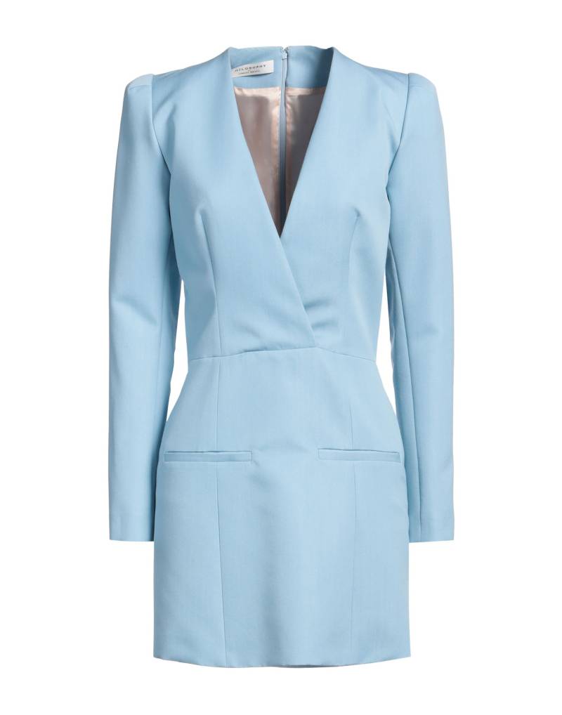 PHILOSOPHY di LORENZO SERAFINI Mini-kleid Damen Hellblau von PHILOSOPHY di LORENZO SERAFINI