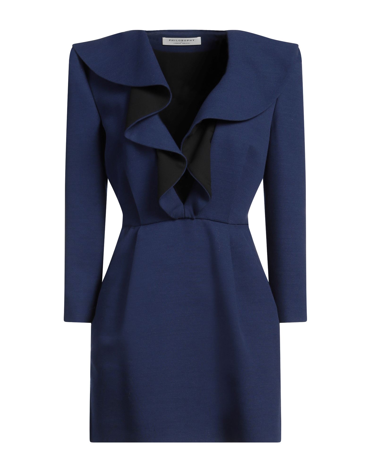 PHILOSOPHY di LORENZO SERAFINI Mini-kleid Damen Nachtblau PHILOSOPHY di LORENZO SERAFINI Mini-kleid Damen Nachtblau von PHILOSOPHY di LORENZO SERAFINI