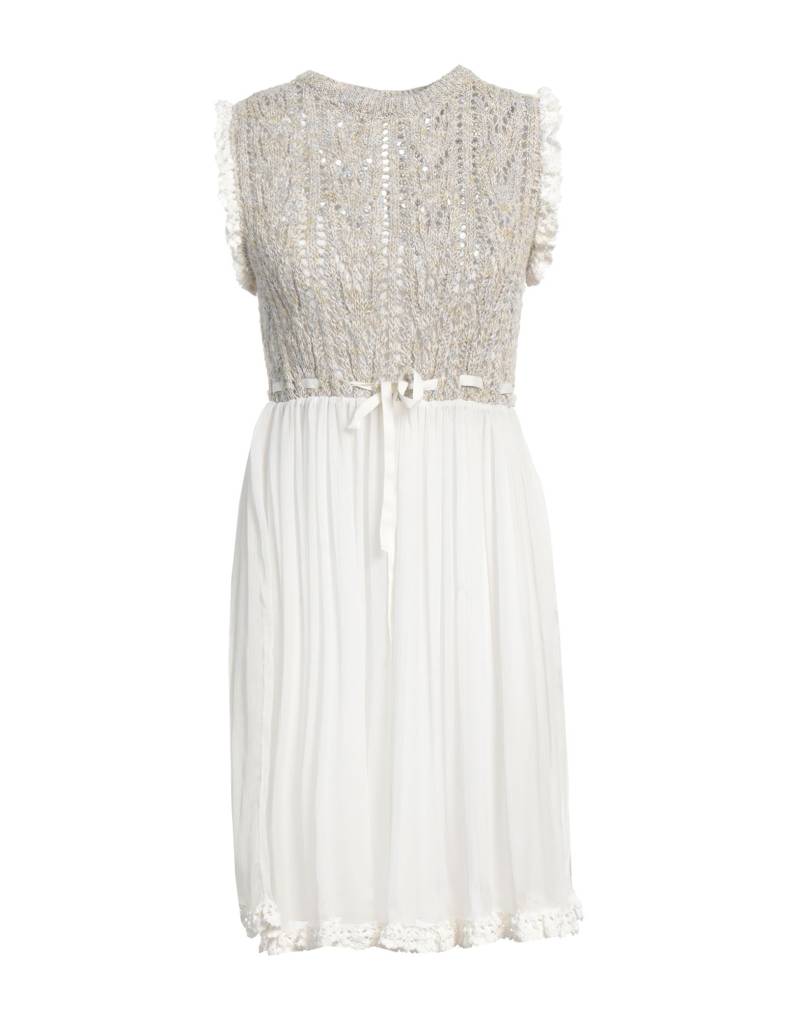 PHILOSOPHY di LORENZO SERAFINI Mini-kleid Damen Off white von PHILOSOPHY di LORENZO SERAFINI