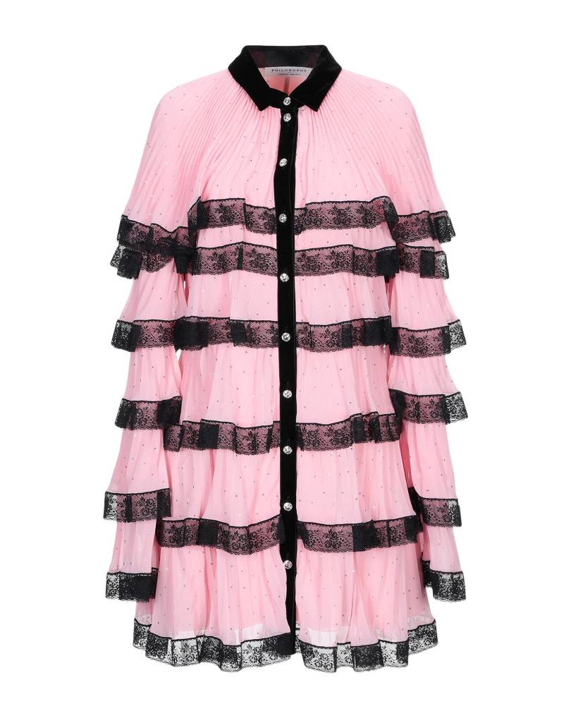 PHILOSOPHY di LORENZO SERAFINI Mini-kleid Damen Rosa von PHILOSOPHY di LORENZO SERAFINI