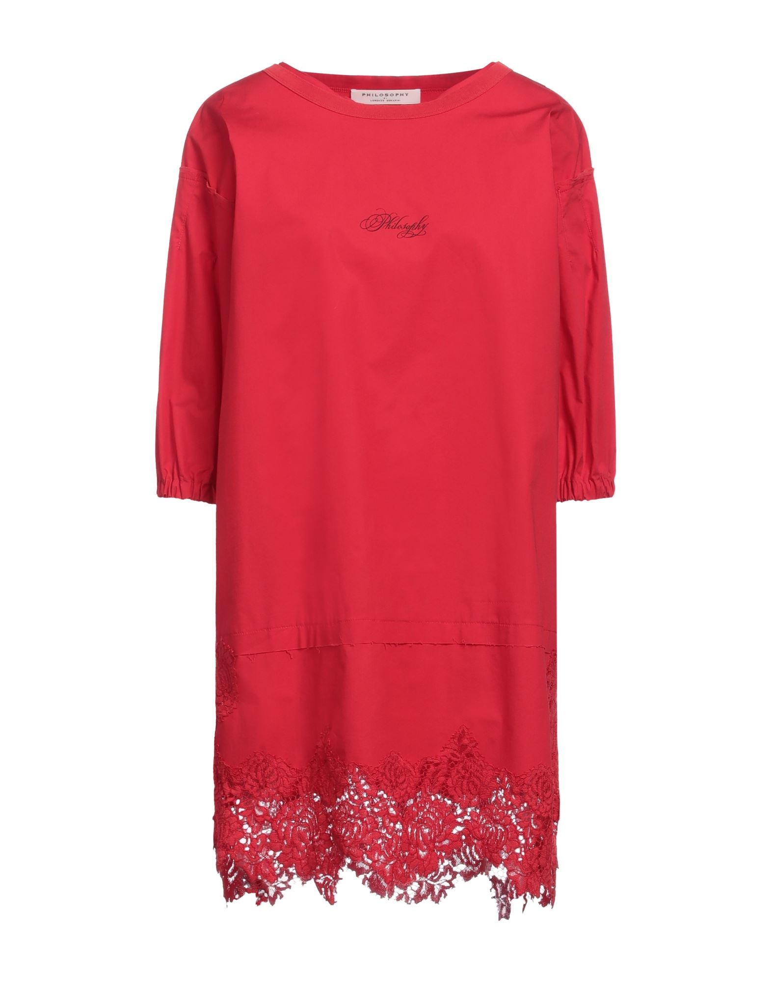 PHILOSOPHY di LORENZO SERAFINI Mini-kleid Damen Rot von PHILOSOPHY di LORENZO SERAFINI