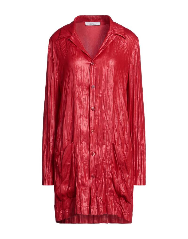PHILOSOPHY di LORENZO SERAFINI Mini-kleid Damen Rot von PHILOSOPHY di LORENZO SERAFINI