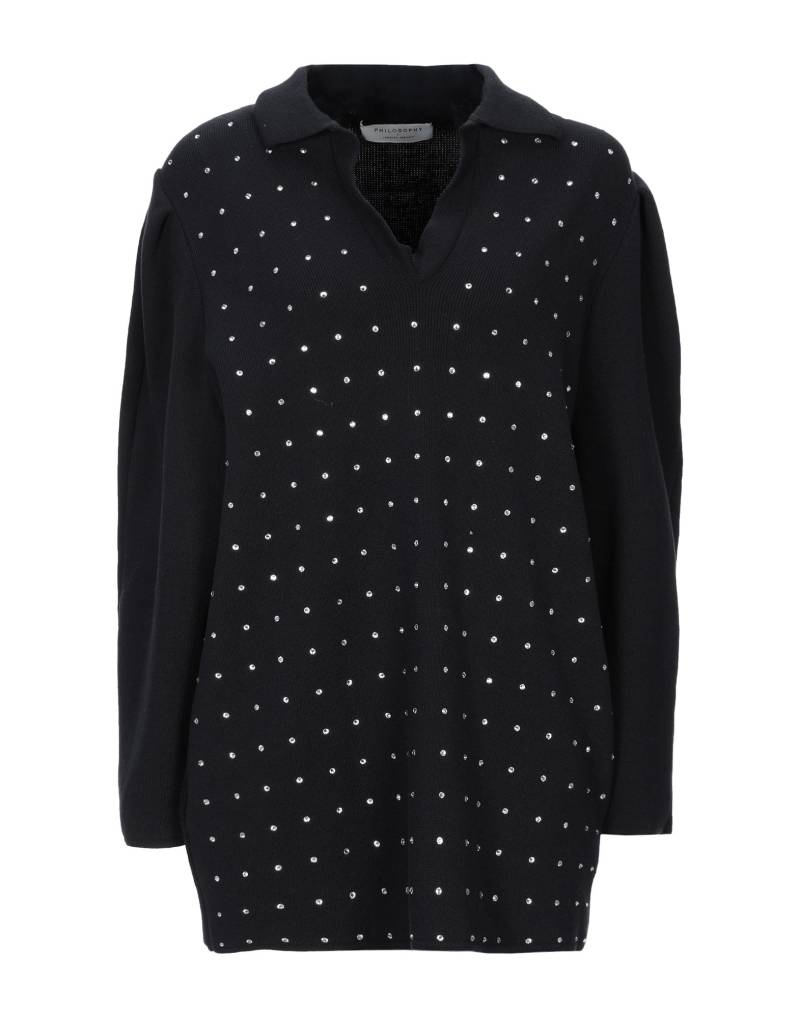 PHILOSOPHY di LORENZO SERAFINI Mini-kleid Damen Schwarz von PHILOSOPHY di LORENZO SERAFINI