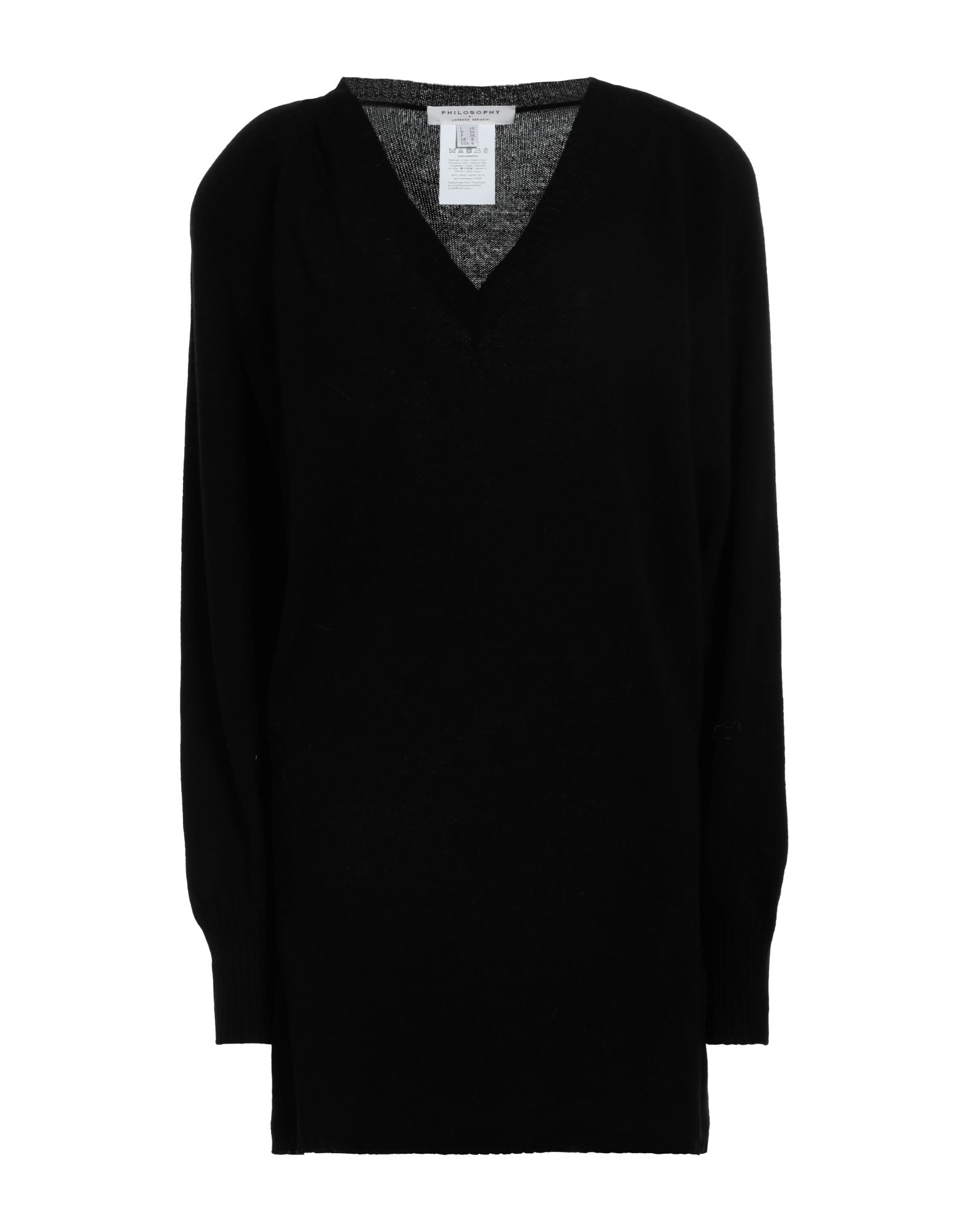PHILOSOPHY di LORENZO SERAFINI Mini-kleid Damen Schwarz PHILOSOPHY di LORENZO SERAFINI Mini-kleid Damen Schwarz von PHILOSOPHY di LORENZO SERAFINI