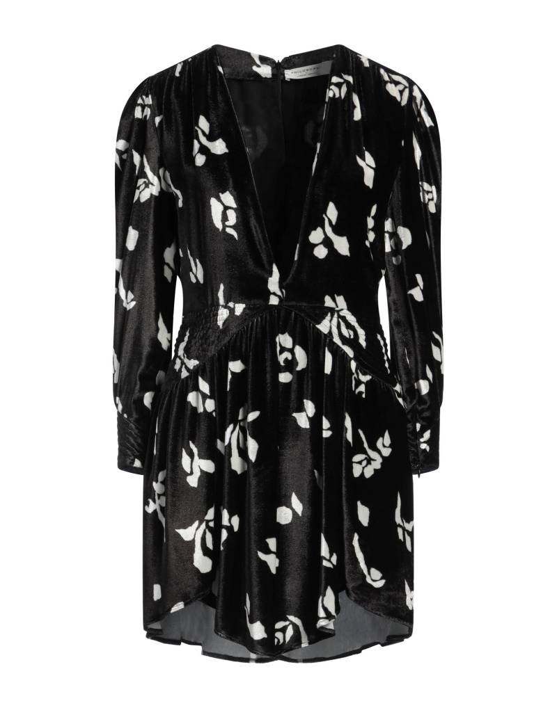 PHILOSOPHY di LORENZO SERAFINI Mini-kleid Damen Schwarz von PHILOSOPHY di LORENZO SERAFINI
