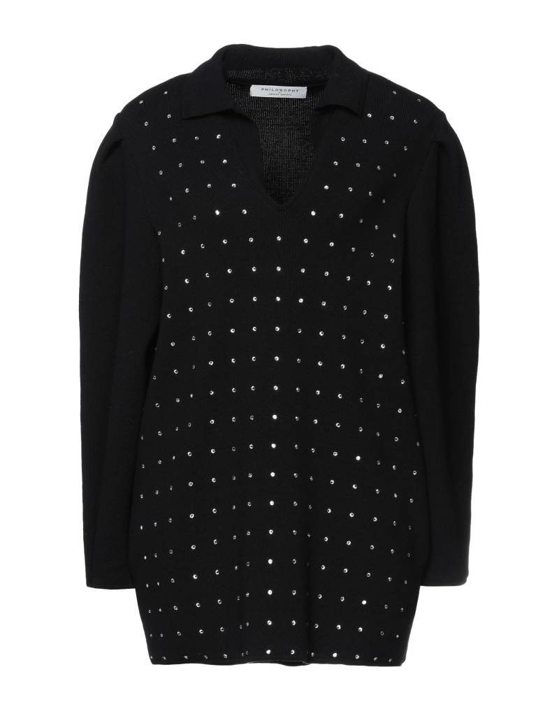 PHILOSOPHY di LORENZO SERAFINI Mini-kleid Damen Schwarz von PHILOSOPHY di LORENZO SERAFINI