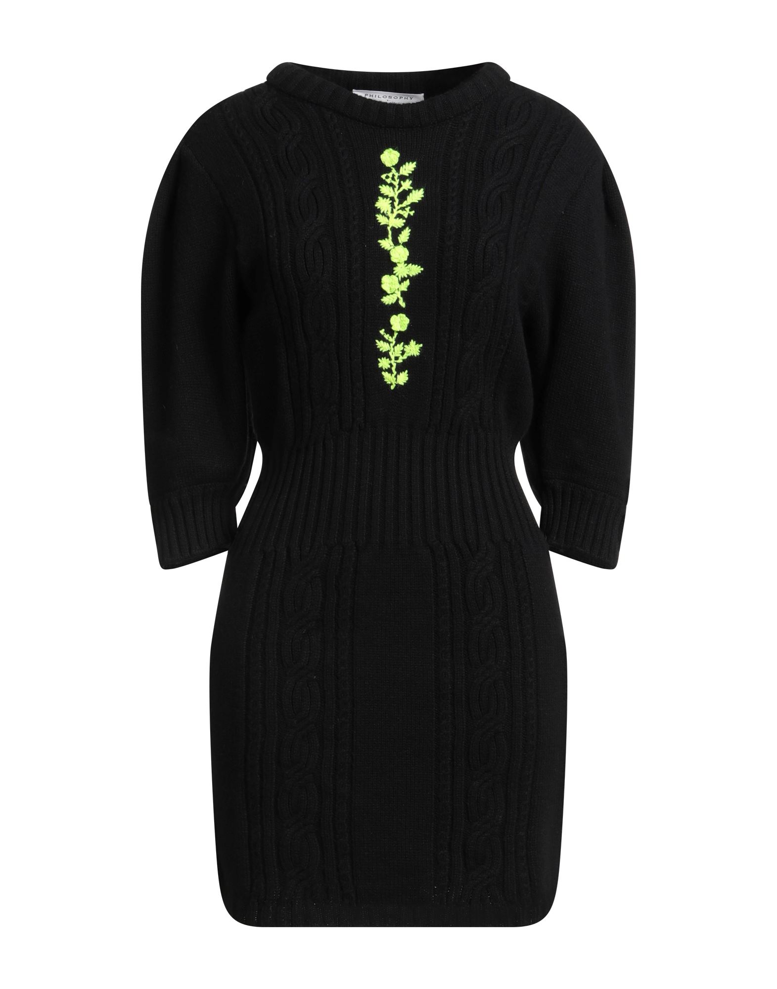 PHILOSOPHY di LORENZO SERAFINI Mini-kleid Damen Schwarz PHILOSOPHY di LORENZO SERAFINI Mini-kleid Damen Schwarz von PHILOSOPHY di LORENZO SERAFINI
