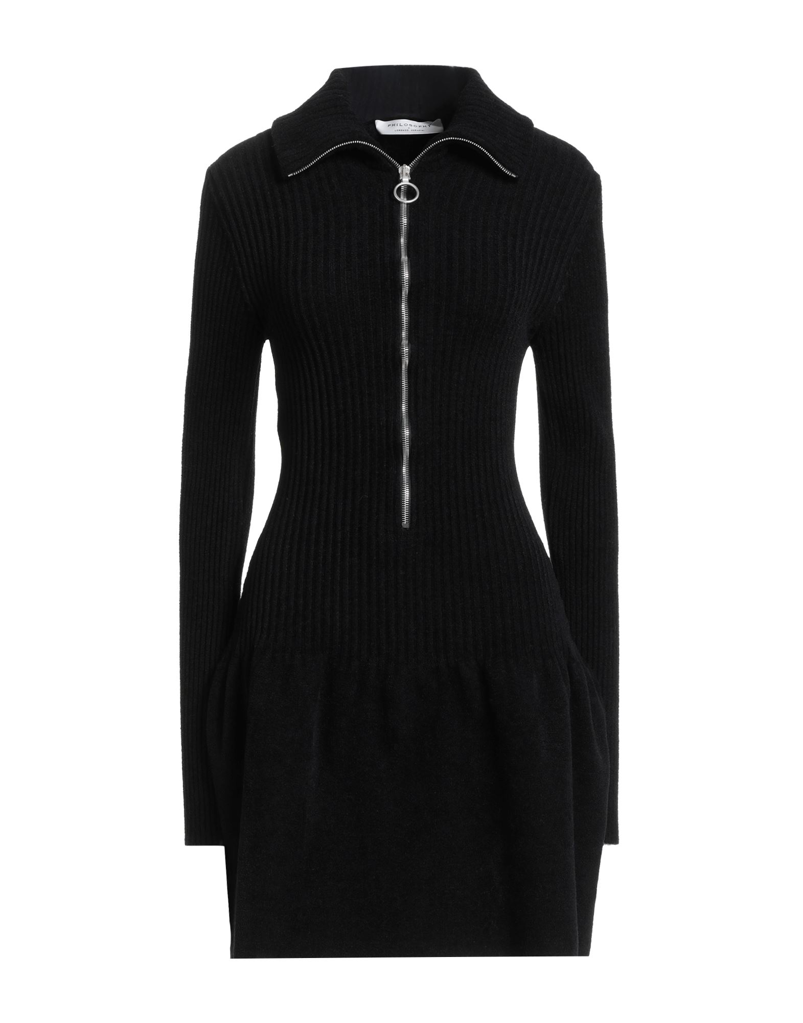 PHILOSOPHY di LORENZO SERAFINI Mini-kleid Damen Schwarz PHILOSOPHY di LORENZO SERAFINI Mini-kleid Damen Schwarz von PHILOSOPHY di LORENZO SERAFINI