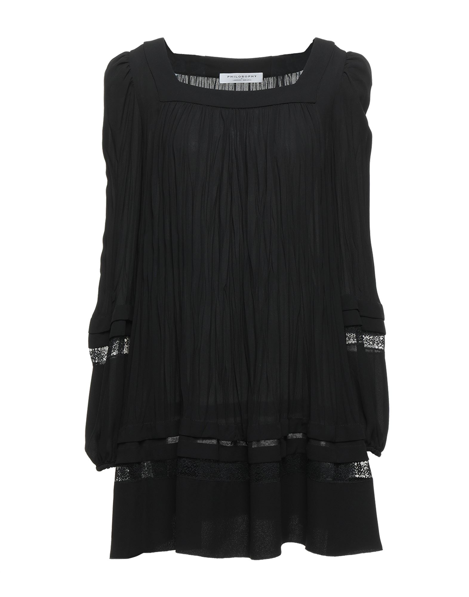 PHILOSOPHY di LORENZO SERAFINI Mini-kleid Damen Schwarz von PHILOSOPHY di LORENZO SERAFINI