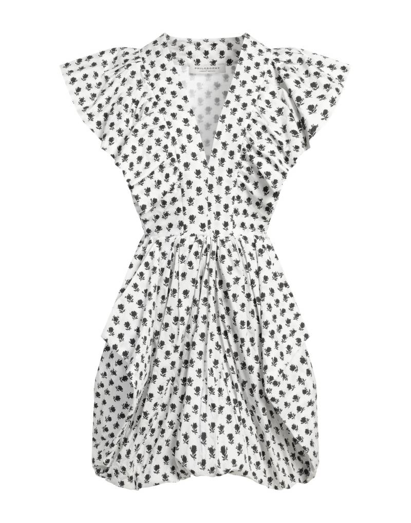 PHILOSOPHY di LORENZO SERAFINI Mini-kleid Damen Weiß von PHILOSOPHY di LORENZO SERAFINI