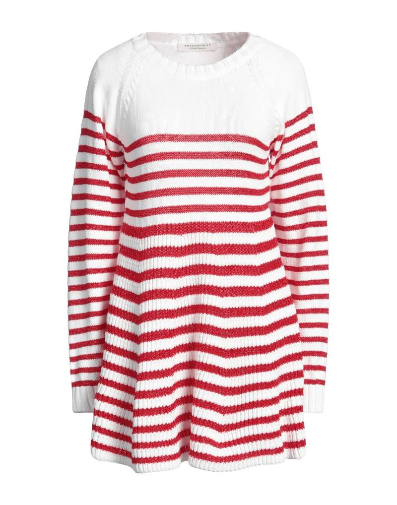 PHILOSOPHY di LORENZO SERAFINI Mini-kleid Damen Weiß von PHILOSOPHY di LORENZO SERAFINI