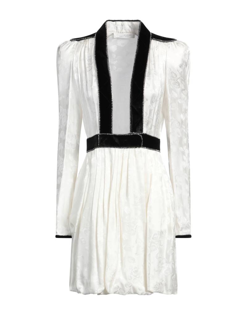PHILOSOPHY di LORENZO SERAFINI Mini-kleid Damen Weiß von PHILOSOPHY di LORENZO SERAFINI