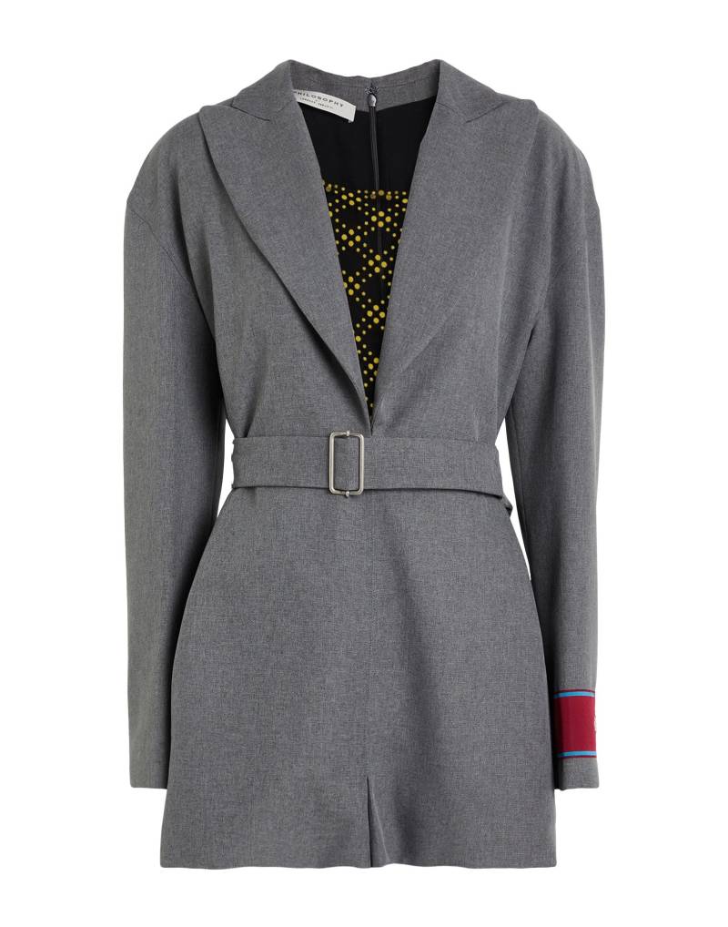 PHILOSOPHY di LORENZO SERAFINI Playsuit Damen Grau von PHILOSOPHY di LORENZO SERAFINI