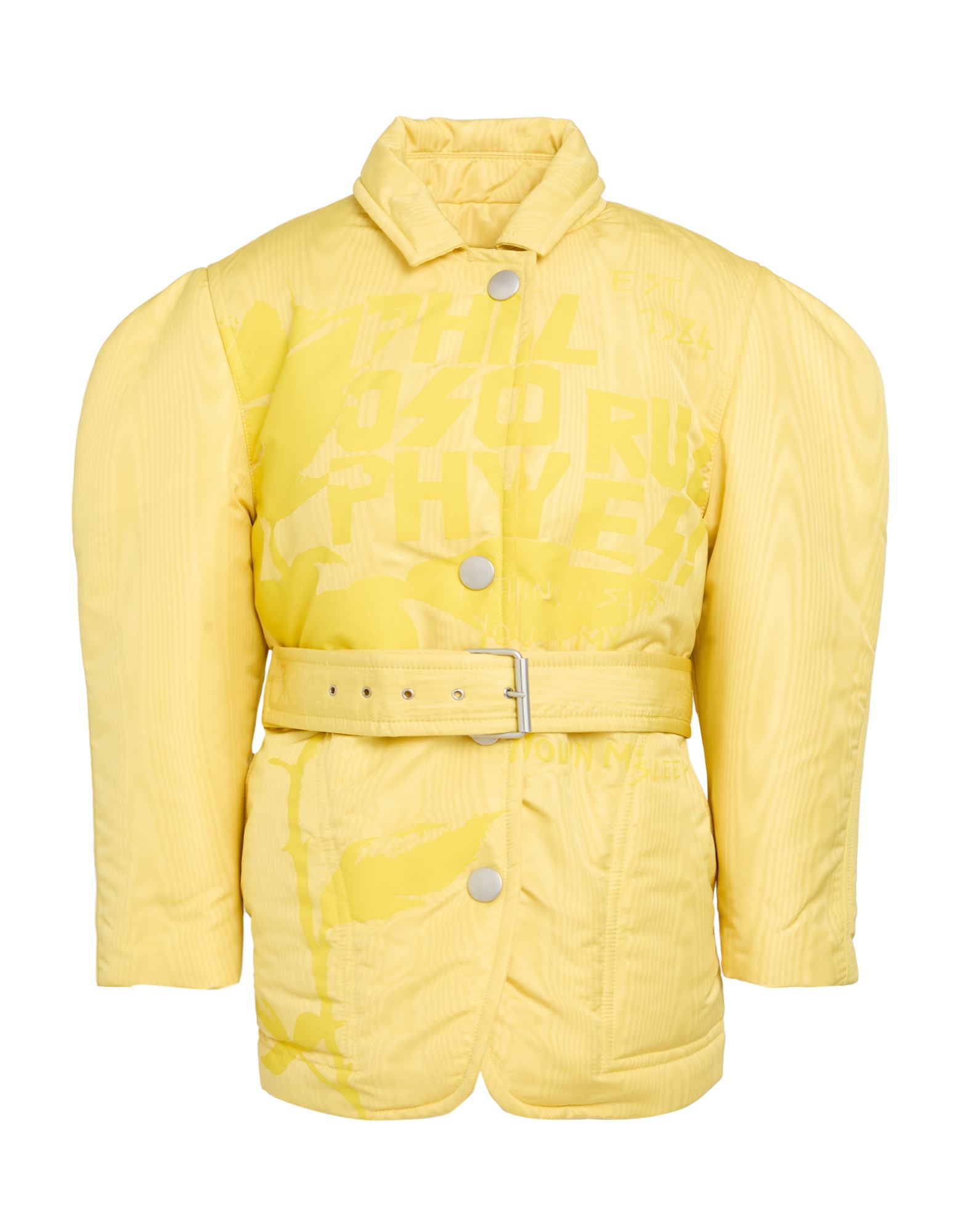 PHILOSOPHY di LORENZO SERAFINI Pufferjacke & Daunenjacke Damen Gelb von PHILOSOPHY di LORENZO SERAFINI