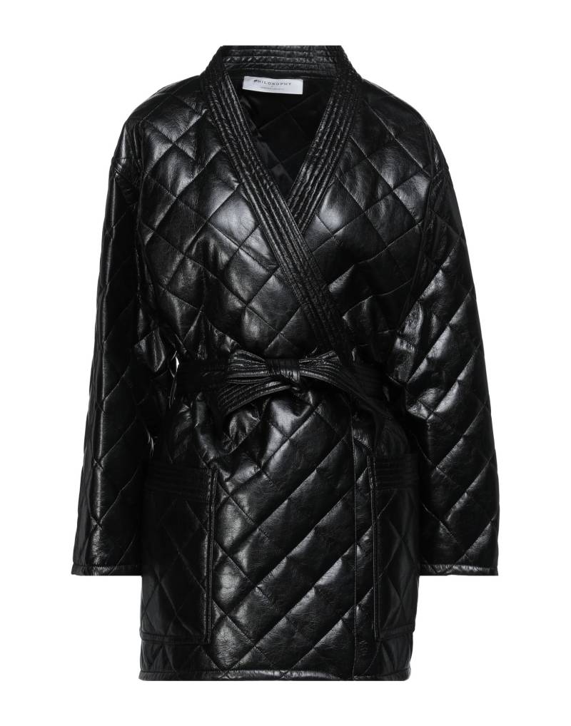 PHILOSOPHY di LORENZO SERAFINI Pufferjacke & Daunenjacke Damen Schwarz von PHILOSOPHY di LORENZO SERAFINI