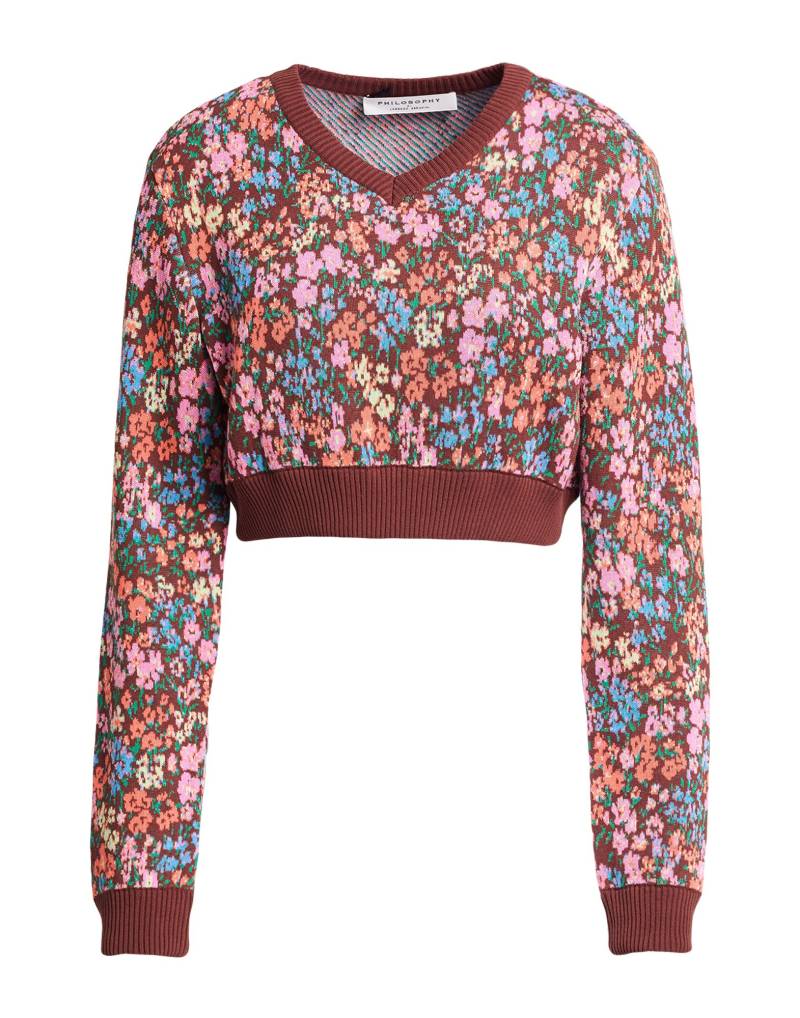 PHILOSOPHY di LORENZO SERAFINI Pullover Damen Braun von PHILOSOPHY di LORENZO SERAFINI