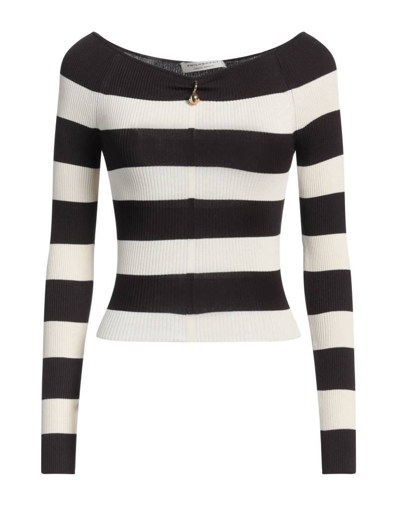 PHILOSOPHY di LORENZO SERAFINI Pullover Damen Dunkelbraun von PHILOSOPHY di LORENZO SERAFINI