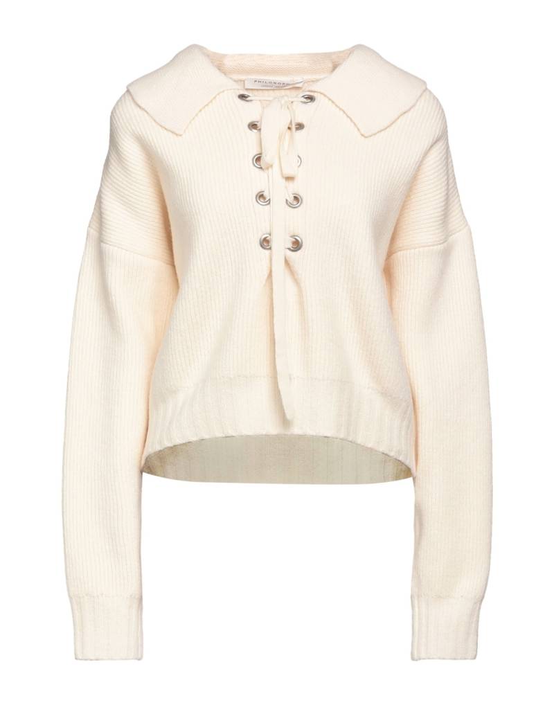 PHILOSOPHY di LORENZO SERAFINI Pullover Damen Elfenbein von PHILOSOPHY di LORENZO SERAFINI