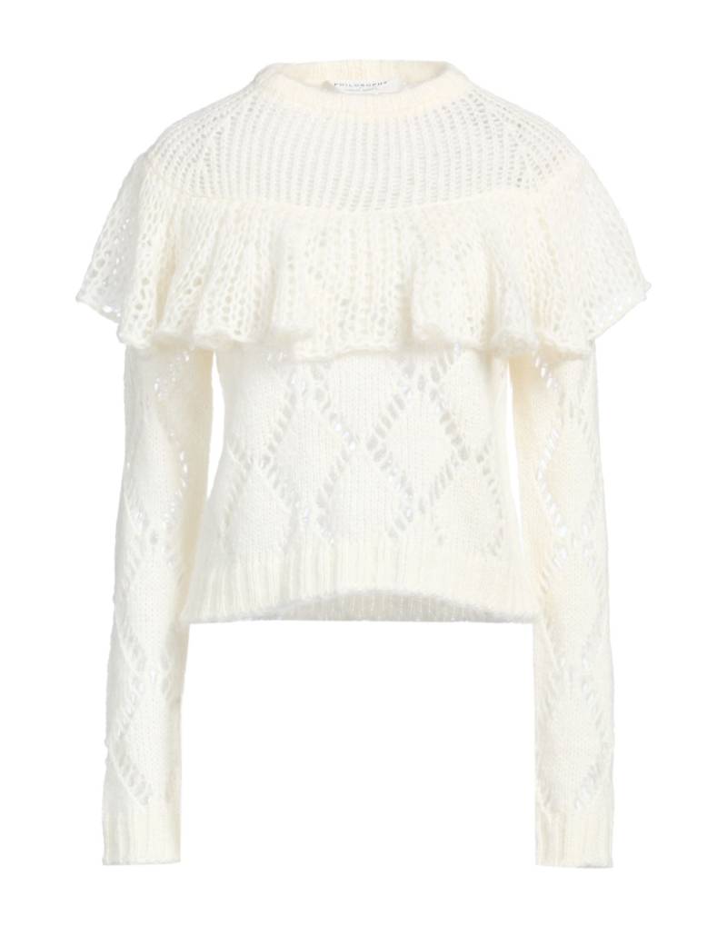 PHILOSOPHY di LORENZO SERAFINI Pullover Damen Elfenbein PHILOSOPHY di LORENZO SERAFINI Pullover Damen Elfenbein von PHILOSOPHY di LORENZO SERAFINI