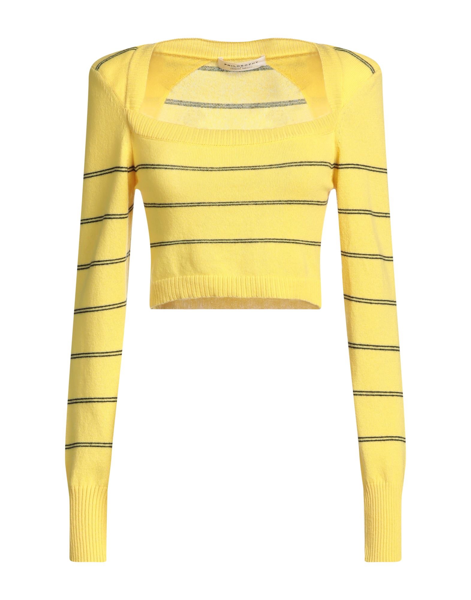 PHILOSOPHY di LORENZO SERAFINI Pullover Damen Gelb PHILOSOPHY di LORENZO SERAFINI Pullover Damen Gelb von PHILOSOPHY di LORENZO SERAFINI