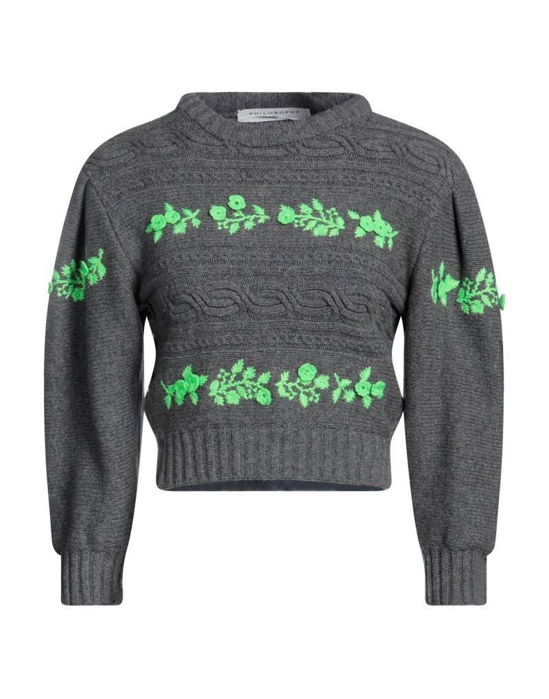 PHILOSOPHY di LORENZO SERAFINI Pullover Damen Grau von PHILOSOPHY di LORENZO SERAFINI